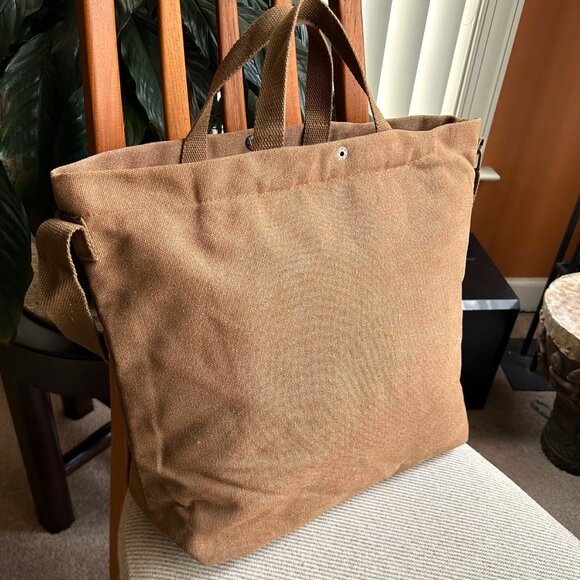 New LARGE TOTE BAG Brown 👜 - Picture 6 of 9